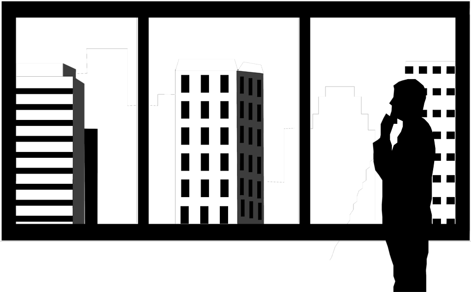 Skyscrapers Free Stock Photo - Office Building Silhouette Png (958x594), Png Download