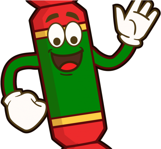 Cracker Clipart Xmas - Cartoon Christmas Cracker (640x480), Png Download
