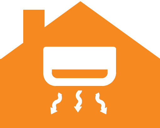 Cooling - Central Air Conditioner Icon (510x408), Png Download