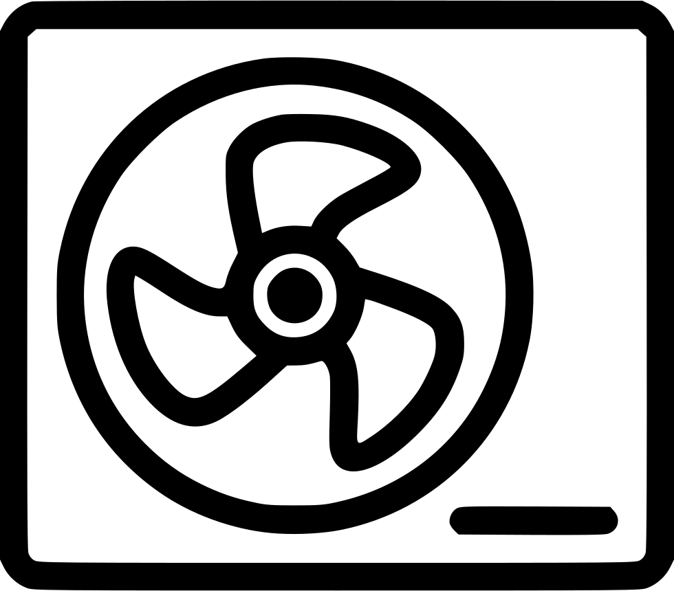 Air Conditioner Free Icon - Stand Air Conditioner Icon Png (980x860), Png Download