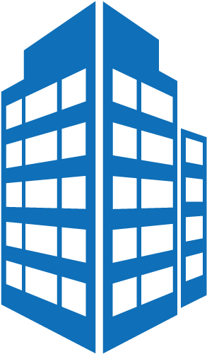 Building Vector Icon Png Download - Simple Office Building Vector (595x552), Png Download