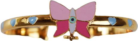 The Love Lock Bangle - Ring (543x706), Png Download