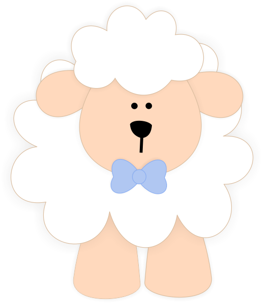 Oi Pessoal, Tudo Bem Essa Foi A Tag Que Fiz Para Usar - Moldes De Ovelhas Em Eva Para Imprimir (523x604), Png Download