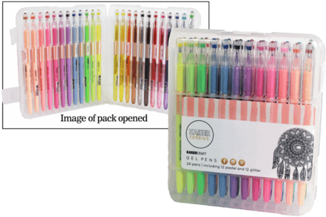 Gel Pens Gel Pens - Gel Pen (480x480), Png Download