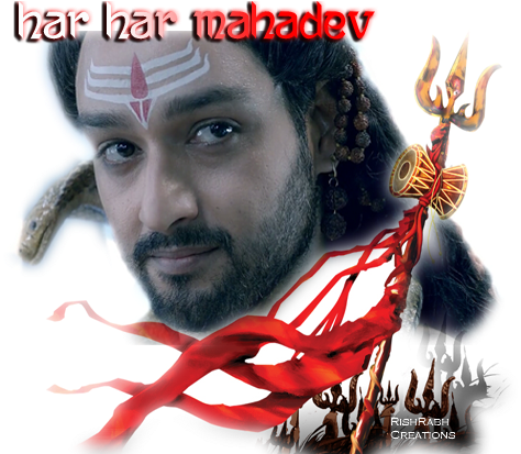 Jatatavigalajjala Pravahapavitasthale - Saurabh Raj Jain As Shiva (484x412), Png Download