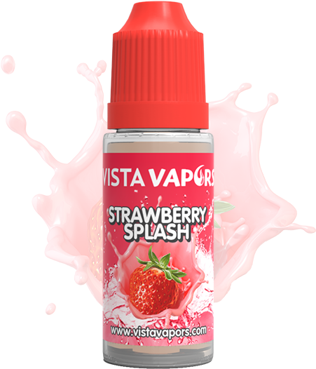 Power Up, Red Energy, Strawberry Splash, And Lemon - Blue Raspberry Vape Juice No Nicotine (550x550), Png Download