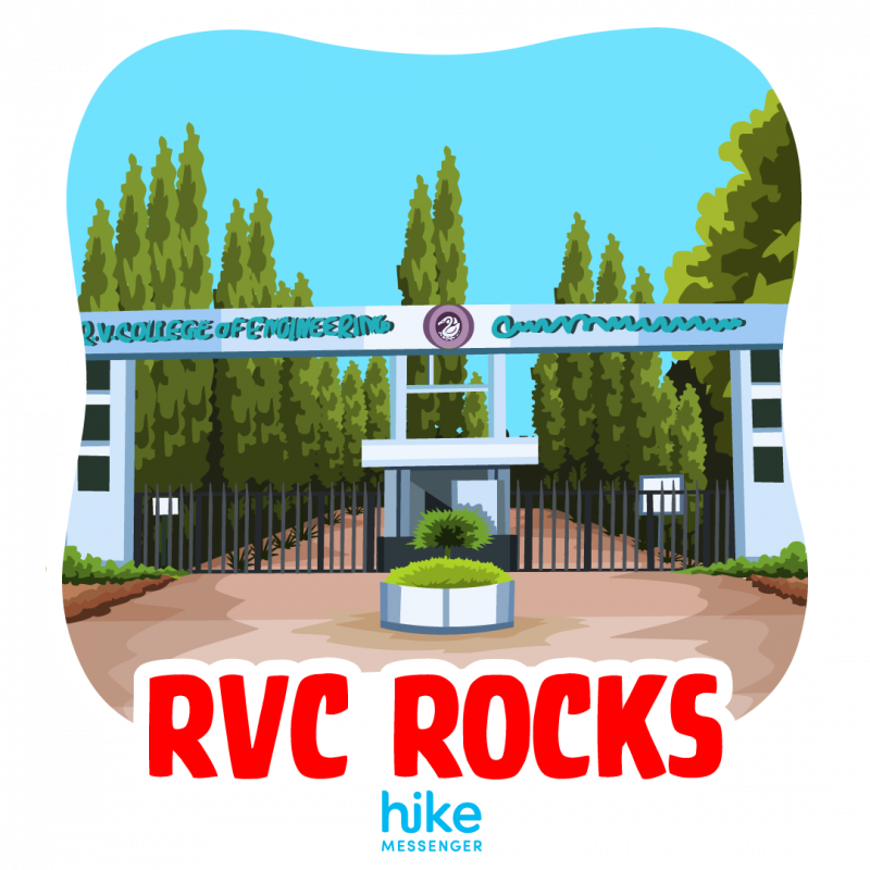 Hike Launches Personalized Sticker Packs For Over 500 - Hike College Stickers (800x800), Png Download
