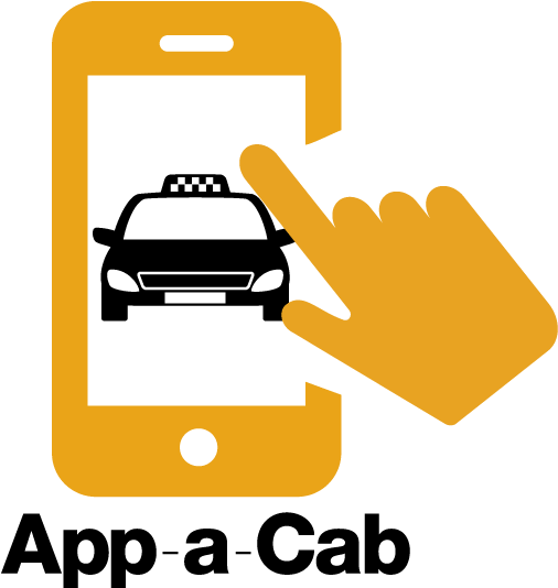App A Cab - Book A Ride Icon (586x623), Png Download