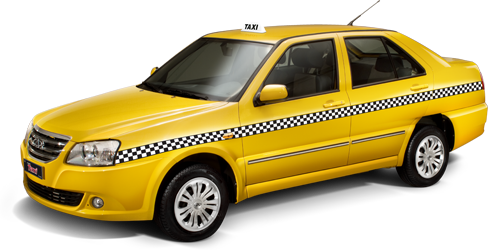 Taxi Mercedes Yellow Car - Imagenes De Carros De Taxi (488x250), Png Download