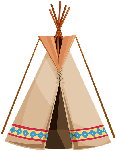 Tepee, Historic, Tent, Zelt, Architecture, Wood, Tree - Вигвам Вектор Пнг (960x640), Png Download