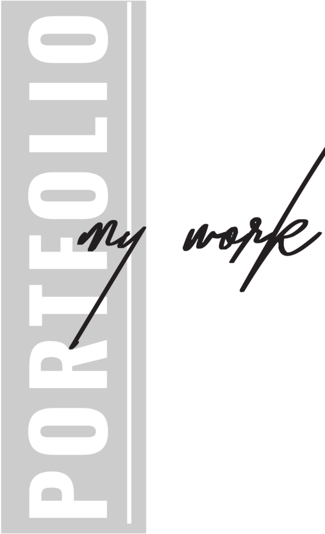 Portfolio Text Main - Portable Network Graphics (1000x1704), Png Download