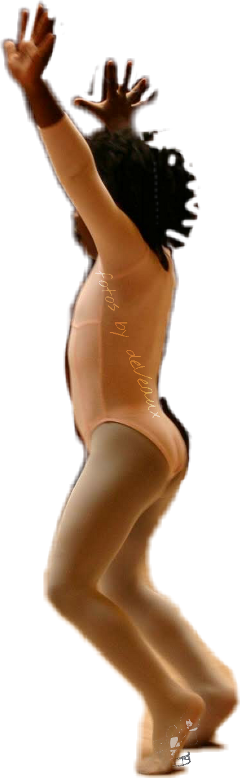 Blackgirlmagic Jump Dance Happy Perverbiage - Girl (240x778), Png Download