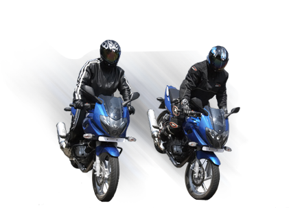 Pulsar - Motorcycling (421x303), Png Download