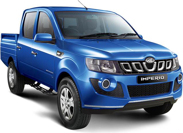 Mahindra Imperio In Blue Color - Mahindra Imperio Dc Vx (722x463), Png Download