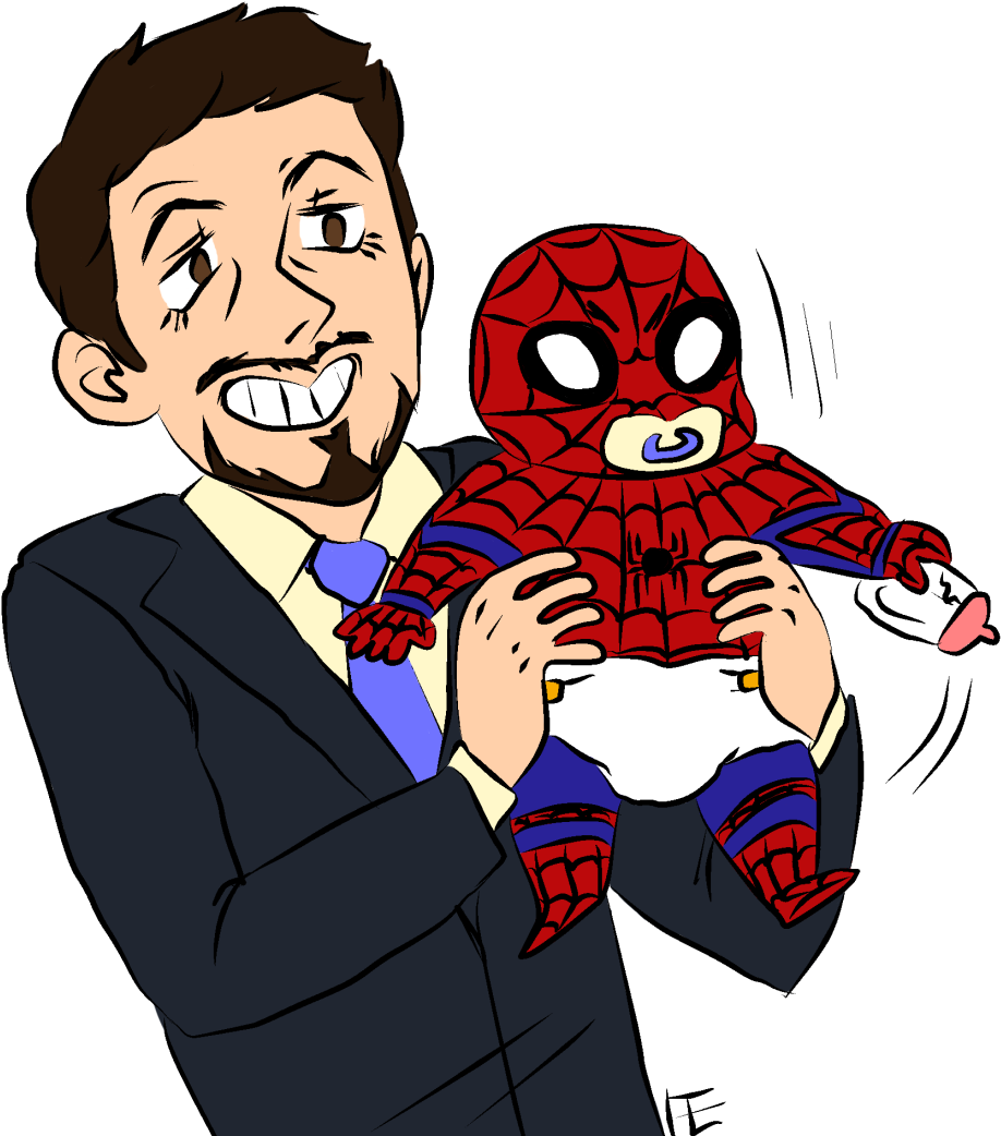 Papa Stark - Clip Art (1000x1097), Png Download