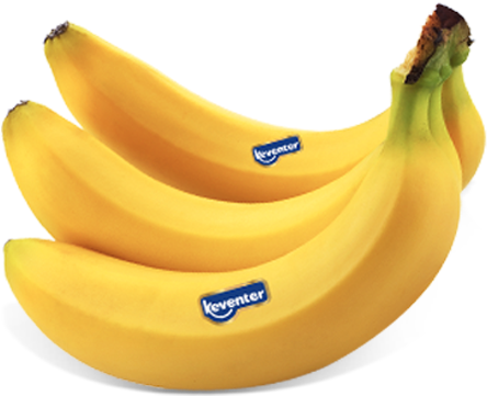 Keventer Bananas - Keventer Banana (545x486), Png Download