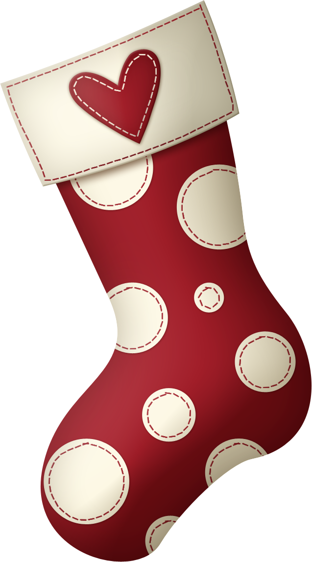 Go To Source - Calcetines Papa Noel (637x1147), Png Download