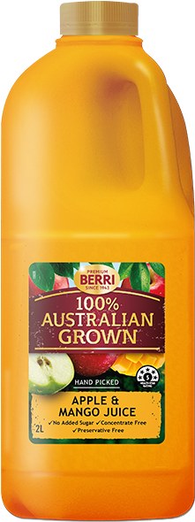 Apple & Mango Juice - Berri (430x630), Png Download