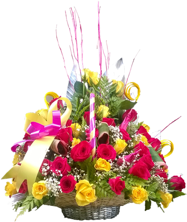 Flower Bouquet (437x504), Png Download