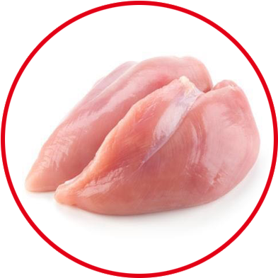 Chicken Boneless Breast Skinless - Chicken As Food (420x420), Png Download