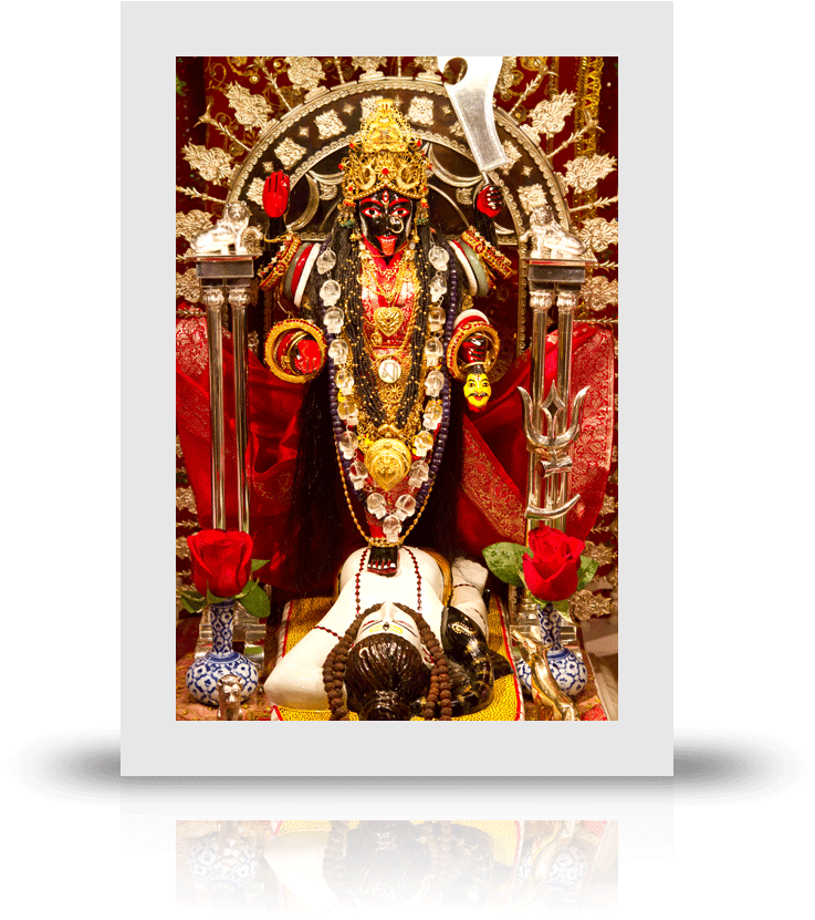 Ma Dakshineswari Kali - Simple Kali Puja: Instructions For Ritualistic Worship (1000x1000), Png Download
