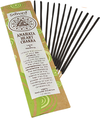 Anahata Chakra Agarbatti - Agarbatti Png (412x550), Png Download