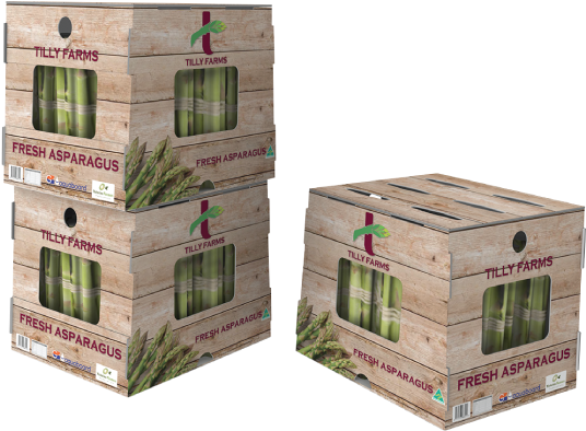 Asparagus - Asparagus Packing (591x445), Png Download