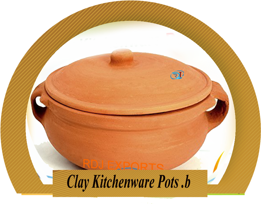 Clay Kitchenware Pots - Earthenware (1024x768), Png Download