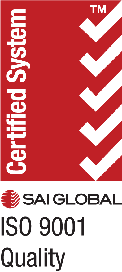 Iso 9001 Quality Red Rgb - Iso 9001 (394x877), Png Download