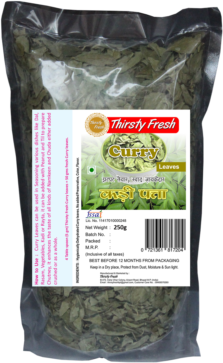 Curry Leaves 250g (823x1280), Png Download
