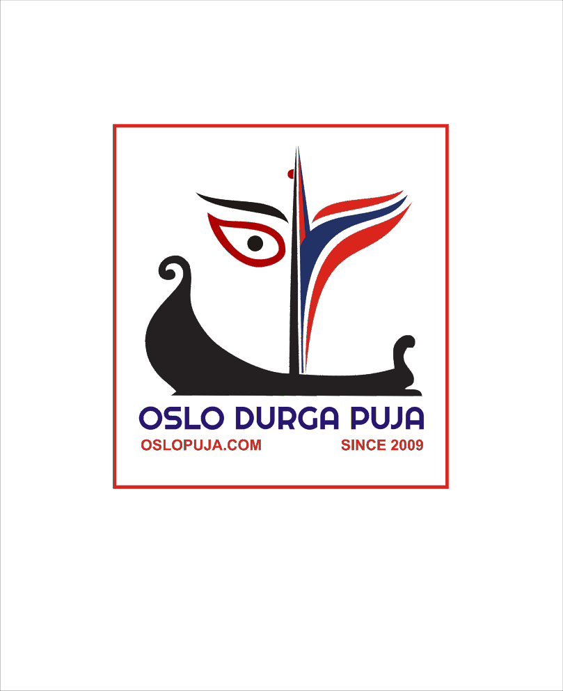 Managed By Probasee Bangali - Durga Puja Logo (809x992), Png Download