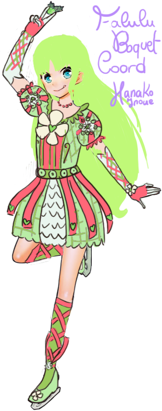 Falulu Boquet Coord (330x836), Png Download