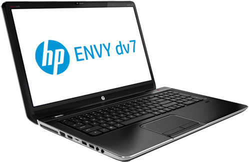 Notebook Pc Core I7 Side View - Hp Envy Dv7 (513x385), Png Download