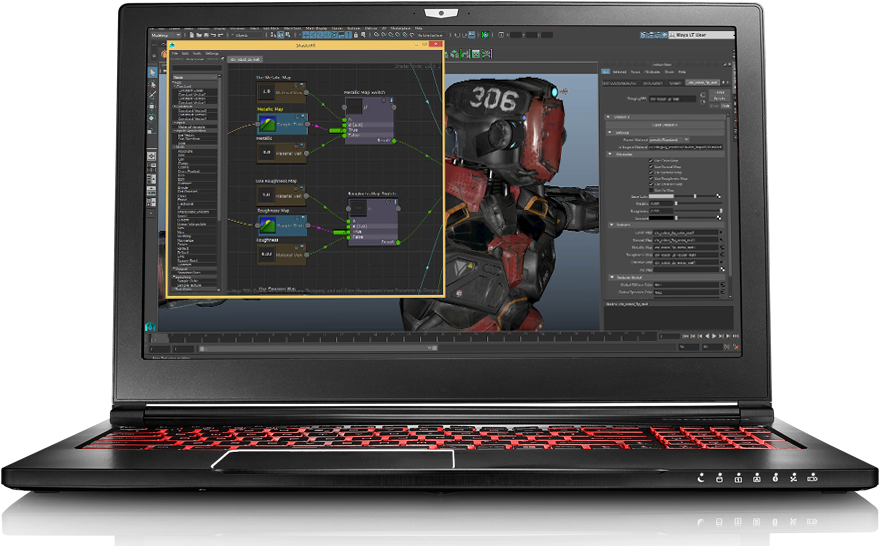 Business And Vr Development On The Go - Workstation Laptop (880x570), Png Download
