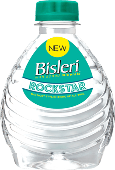 Bisleri Rockstar - Bisleri 300ml (480x540), Png Download