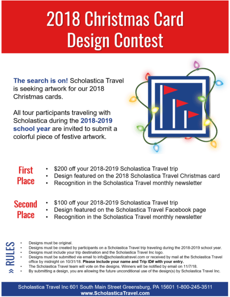 Christmas Card Contest Announcement - Christmas Day (520x623), Png Download