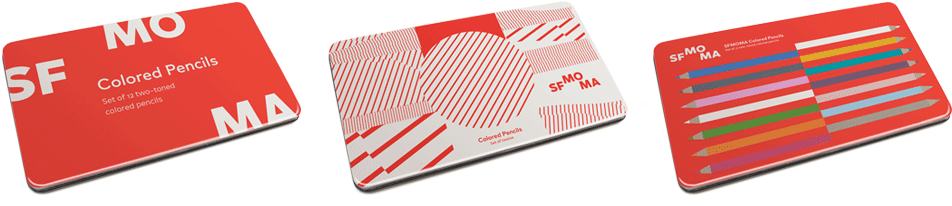 Sfmoma Merchandise Card Design Aiga - Sfmoma Business Card (1000x387), Png Download