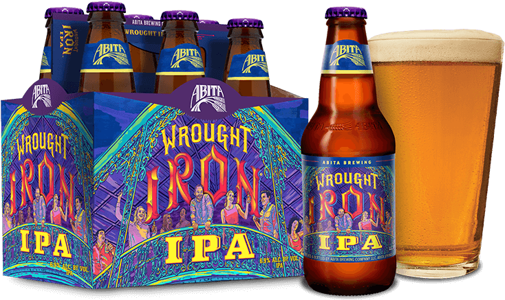 Wrought Iron Ipa - Abita Wrought Iron Ipa (800x550), Png Download