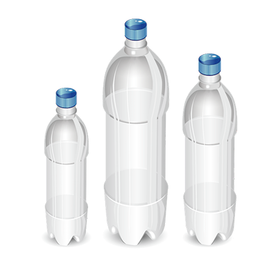 Pet Bottles - Bottle (600x400), Png Download