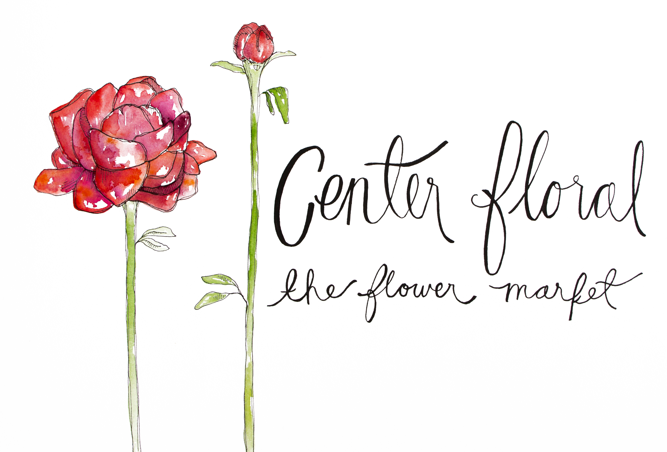 Center Floral, Llc - Florist Transparent (2250x1527), Png Download