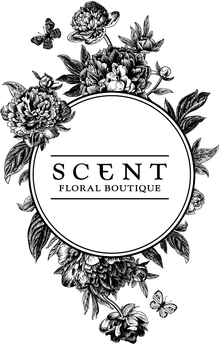 Scent Floral Boutique Logo - Flower Boutique Logos (500x721), Png Download