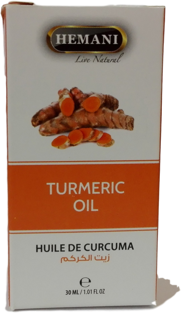 Turmeric Oil 30ml - Raíz De Cúrcuma (2734x1534), Png Download