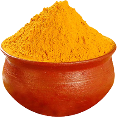 Pale Yellow, Dark Yello Turmeric Finger - Haldi Powder (375x375), Png Download