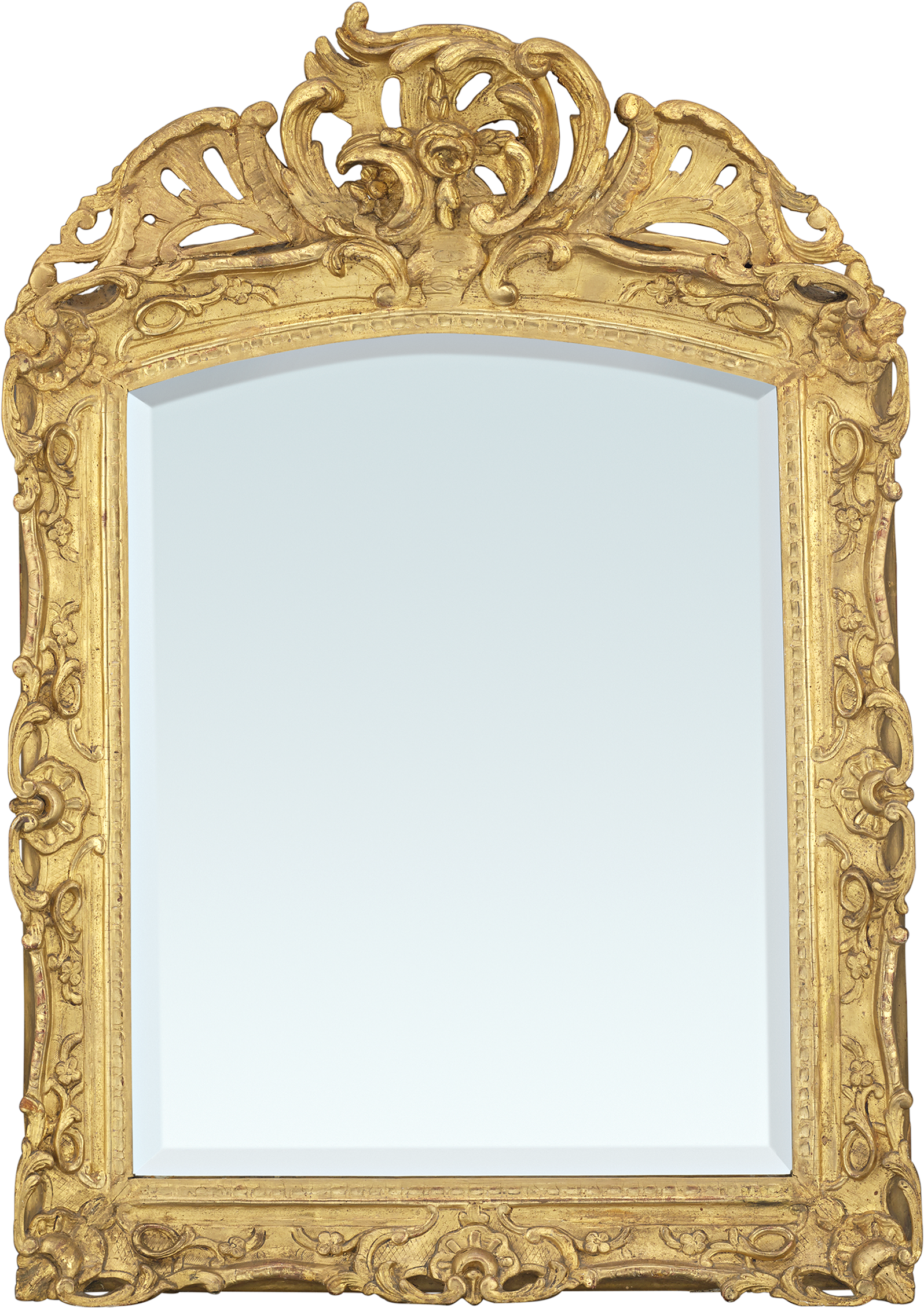 Louis Xv-period Gilt Mirror - Mirror (2000x2500), Png Download
