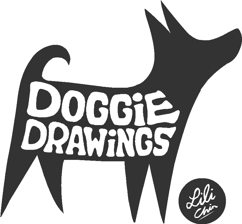 Doggie Drawings (1275x900), Png Download