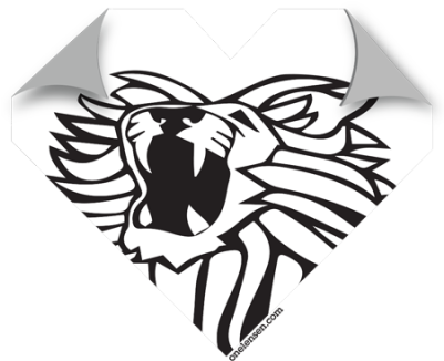Logo Concept - Roaring Lion Clipart (400x336), Png Download