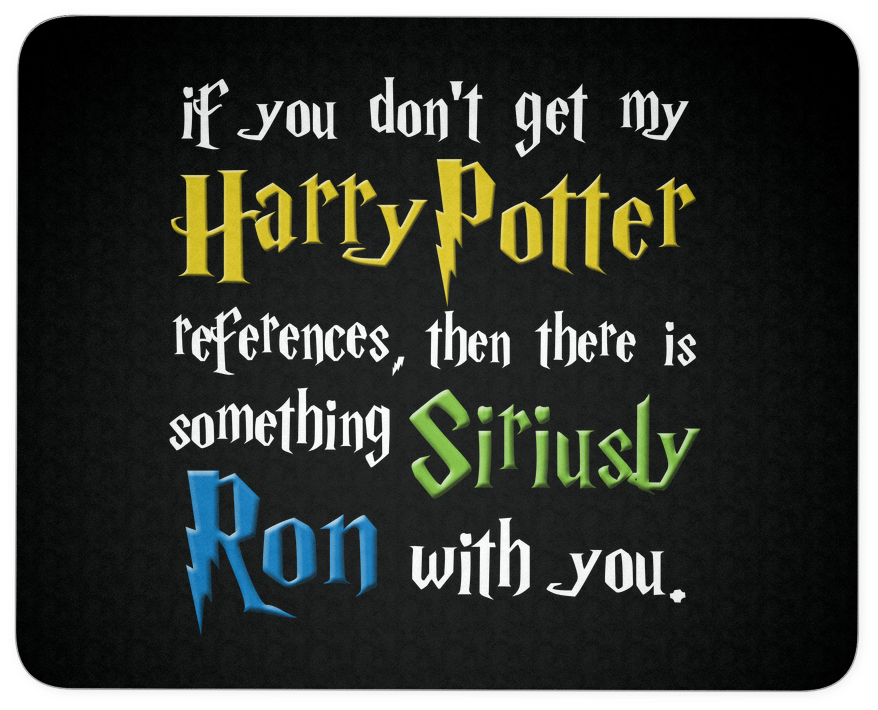 Siriusly Ron With You - Reading Harry Potter Again By Giselle Liza Anatol (1024x1024), Png Download