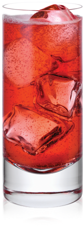 Pretty Pomegranate Fizz - Cocktail (270x500), Png Download