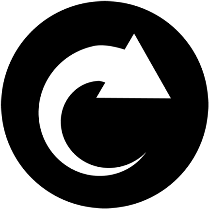 Arrow Icon In Flat Style - Icon (640x640), Png Download