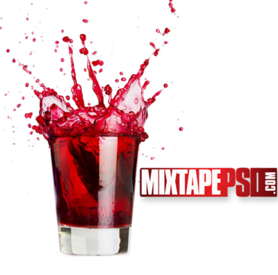 Source - - Red Drink Splash Png (400x396), Png Download